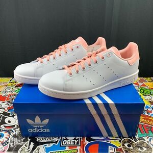 Adidas Stan Smith Pink Sneakers Size 7Y / 8.5 Womens
